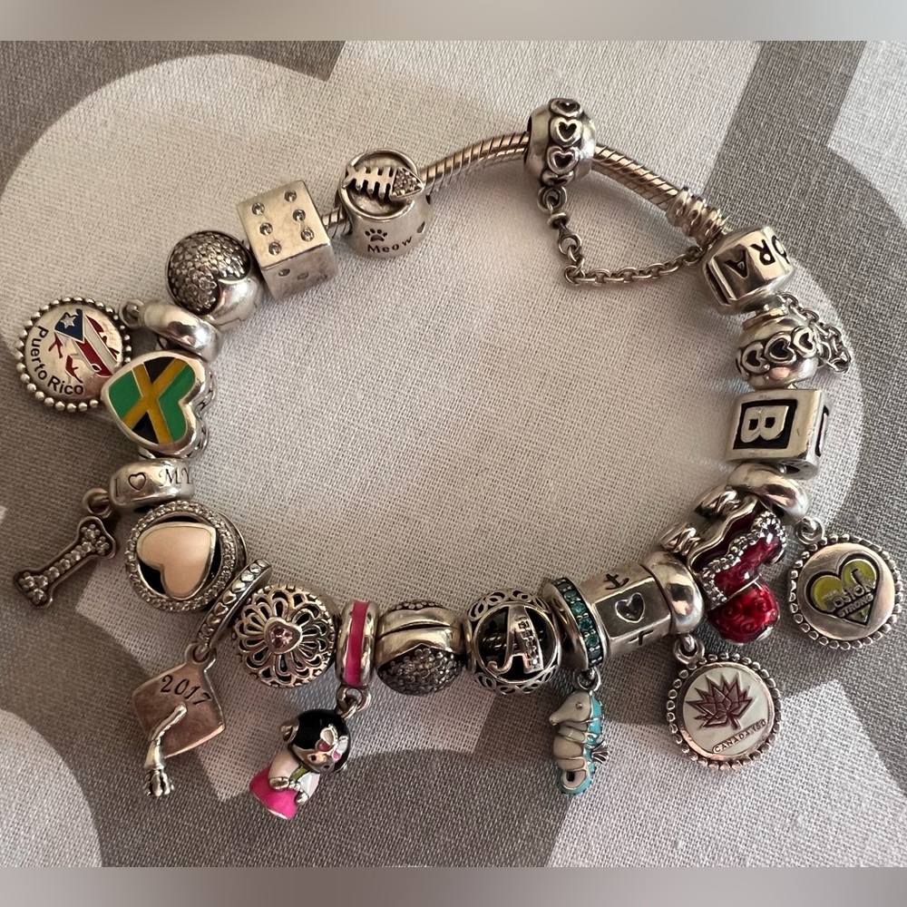 Authentic Pandora Charm Bracelet